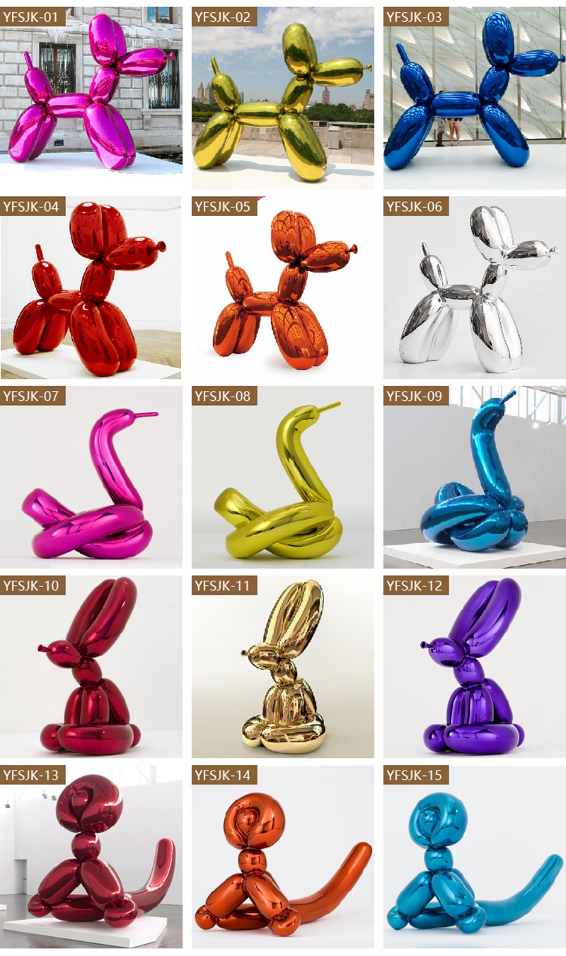 stainless steel balloon sculpture for sale (5)